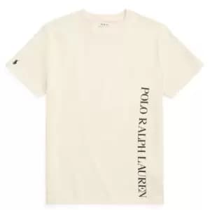 Polo Ralph Lauren Logo T Shirt - Cream