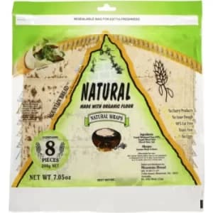 Mountain Bread Natural Organic Wraps 200g