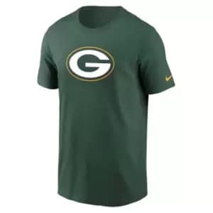 Nike Nfl Green Bay Packers Nike Logo Essential T-Shirt, Fir Green Bay Packers, Male, T-Shirts, N199-3EE-7T-CLH