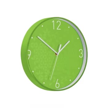 Leitz WOW Wall Clock 290x290x43mm Green Ref 90150054