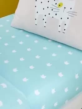 Catherine Lansfield Kids Cute Cats Sheeting Db, Multi, Size Double