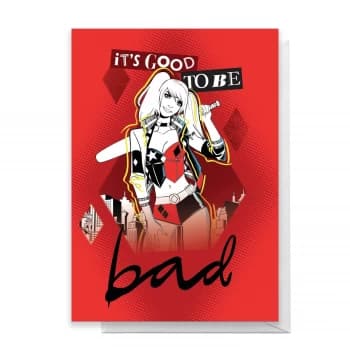 Harley Quinn Greetings Card - Standard Card