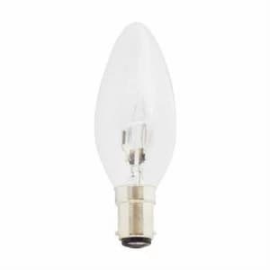 Status 18W Halogen Small Bayonet Cap Candle Bulb