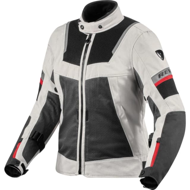 Rev It Tornado 4 H2O Ladies Motorcycle Jacket 36 Silver Black (UK 8) Silver Black