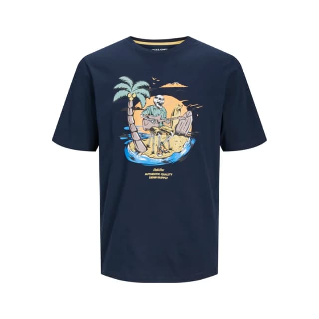 jack & jones T-Shirt round neck child Jack & Jones Zion Bleu Male 10 ans
