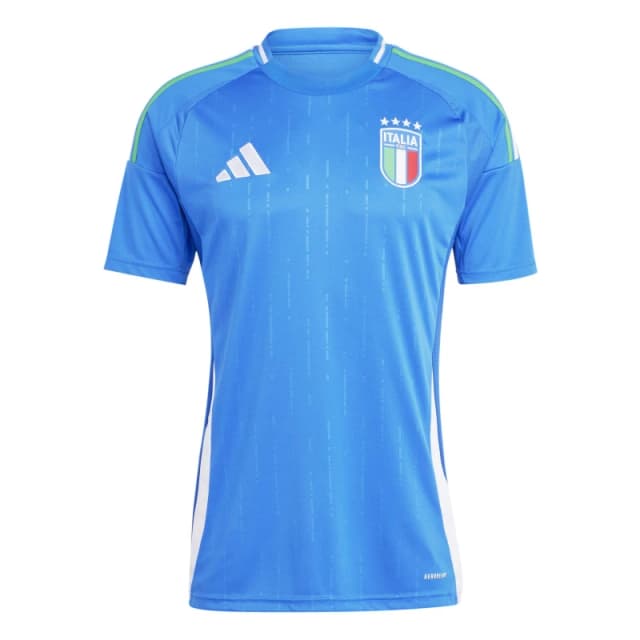 adidas Italy Home Shirt 2024 Adults - Blue Blue L
