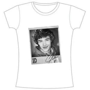One Direction - Solo Liam Womens X-Large T-Shirt - White