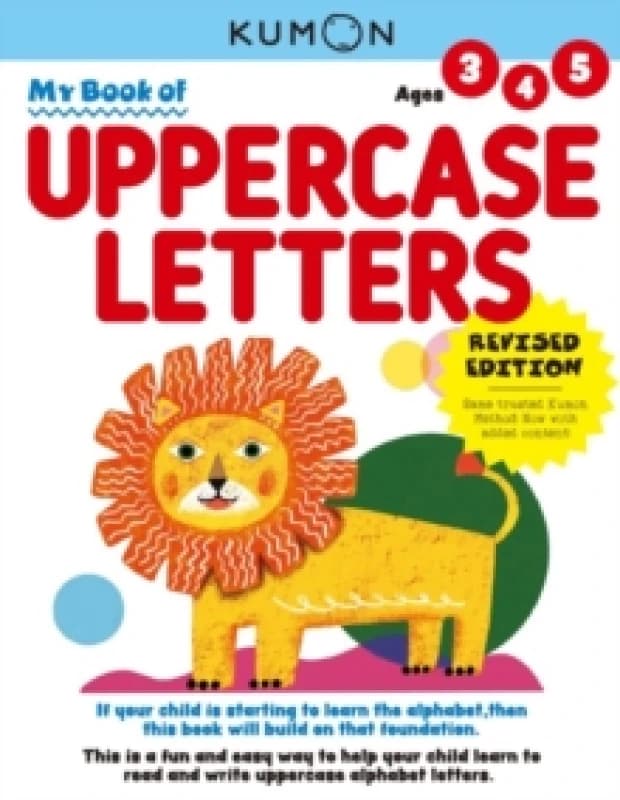 Kumon My Book of Uppercase Letters : Revised Ed Paperback / softback