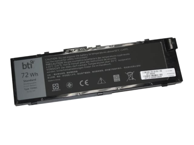 BTI BTI 72Wh 6 cell 0FNY7 compatible battery for DELL PRECISION 7720 PRECISION 7710 PRECISION 7520 PRECISION 7510 PRECISION M7710 451-BBSE-BTI
