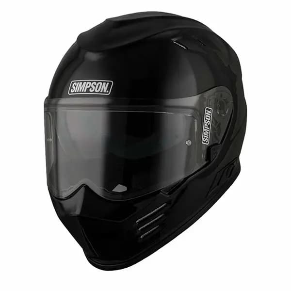 Simpson Venom Black Metal ECE22.06 Full Face Helmet Size 2XL