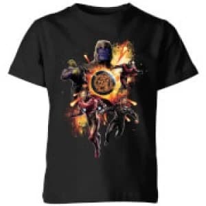 Avengers: Endgame Explosion Team Kids T-Shirt - Black - 11-12 Years