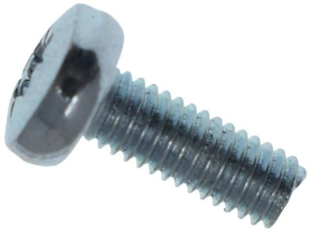 Metalmate Memmspan0308 Machine Screw Pozi Compatible Pan Head Zp M3 X 8mm Box 50 Memmspan0308