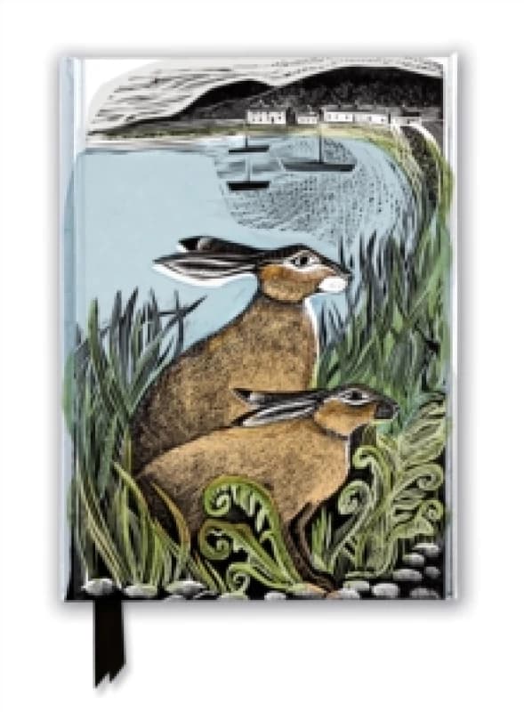 Angela Harding: Rathlin Hares (Foiled Journal) Notebook / blank book