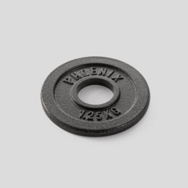 Phoenix Fitness 1.25Kg Cast Iron Olympic Plate 2" For Weightlifting