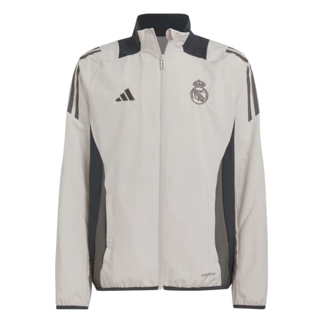 adidas Kids adidas Real Madrid European Training Tracksuit Top 24/25 Putty Mauve unisex 7-8 Years