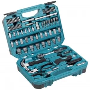 Makita 76 Piece Socket And Hand Tool Set