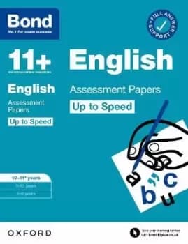 Bond 11+: Bond 11+ English Up to Speed Assessment by Sarah Lindsay