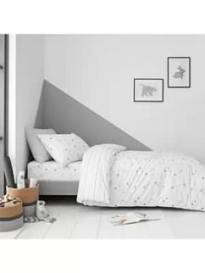 Little Bianca Stars Cotton Duvet Set, Multi, Size Single