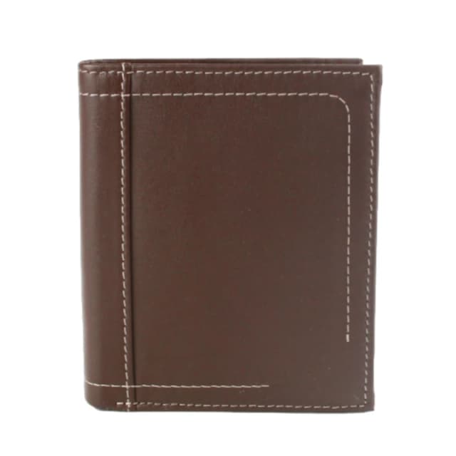 Eastern Counties Leather Mens Isaac Leather Wallet in Brown Brown Male One Size