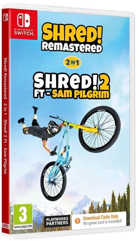 Shred! Remastered & Shred! 2 Ft. Sam Pilgrim Nintendo Switch Game