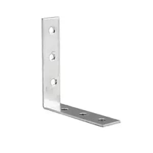 Corner Brace Bright Zinc Plated - 75mm - Pack Of 10