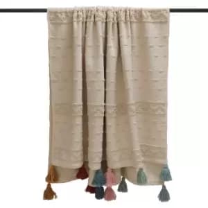 Furn Throw (One Size) (Multicoloured/Beige)