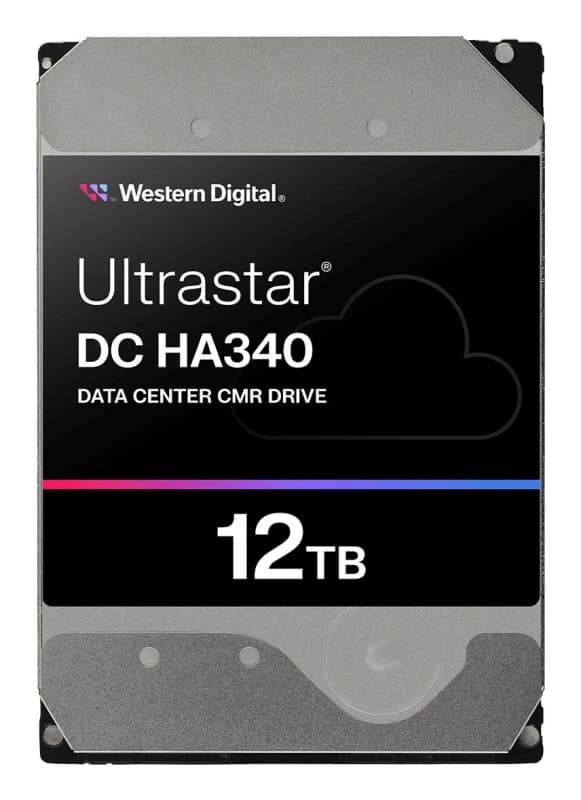Western Digital Western Digital Ultrastar DC HA340 internal hard drive 12 TB 7200 RPM 512 MB 3.5" Serial ATA 0B47063