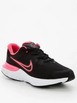 Nike Junior Renew Run 2 - Black/Pink