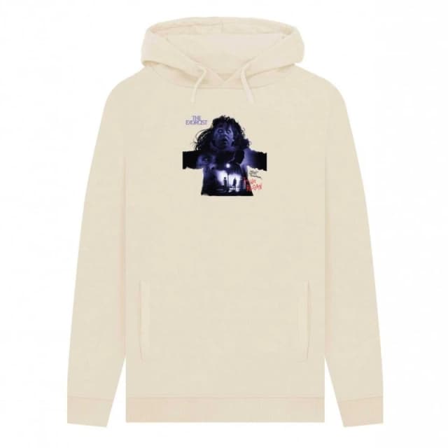The Exorcist Mens I'm Not Regan Hoodie in Ecru Size: Small Ecru Male S