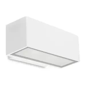 Leds-C4 Afrodita - LED Outdoor Small Wall Light Grey IP65