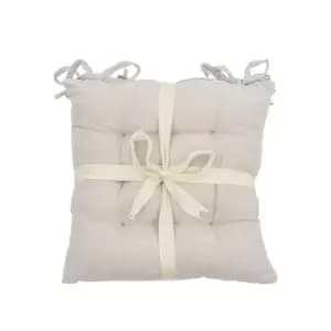 Simply Cotton Plain Seat Pad Natural