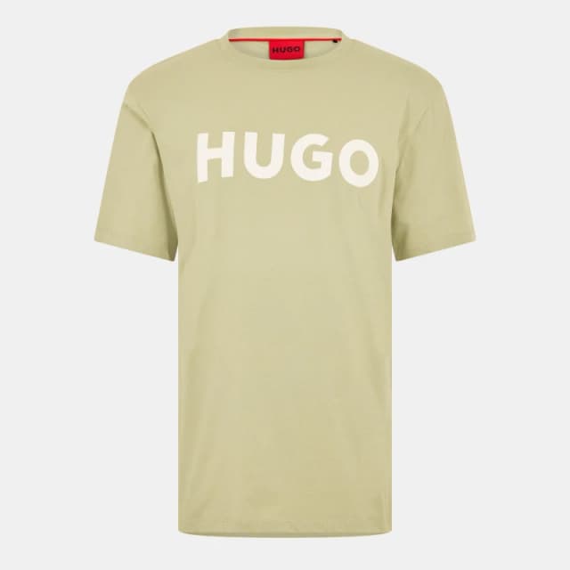 Hugo Dulivio T Shirt Open Green male X Small
