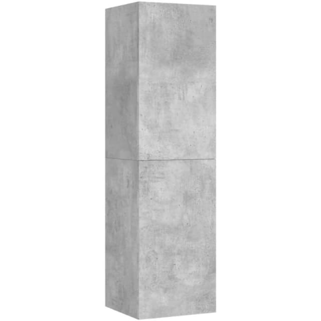 VIDAXL TV Cabinet Concrete Grey 30.5x30x110cm Engineered Wood Vidaxl 8720286352250