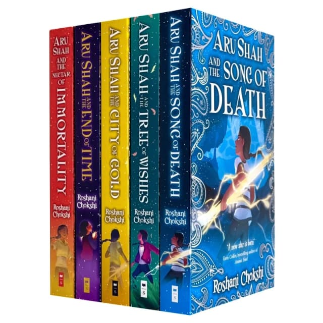 Pandava Rick Riordan Presents Aru Shah Series 5 Books Set by Roshani Chokshi Roshani Chokshi Books