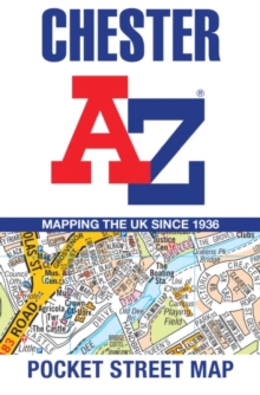 Chester A-Z Pocket Street Map. By AZ Maps Books