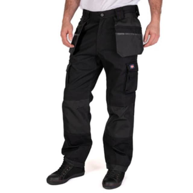 Lee Cooper Workwear Lee Cooper Workwear Men Holster Pocket Trouser in Black Size: 32L Black 32L Male 5050217212357