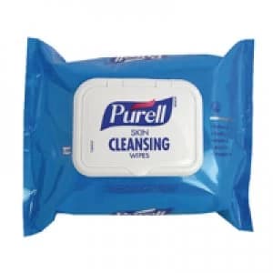 Purell Skin Cleansing Wipes Pack of 100 93002-48-EEU