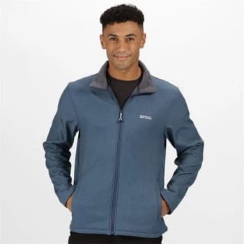 Regatta Cera V Full Zip Softshell Jacket - DkDenim Marl