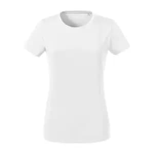 Russell Womens/Ladies Heavyweight Short-Sleeved T-Shirt (L) (White)
