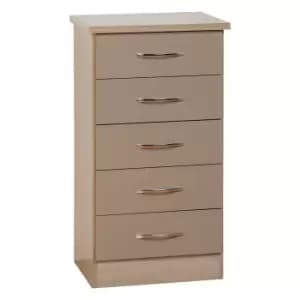 Nevada Narrow Oyster Chest of Drawer Oyster