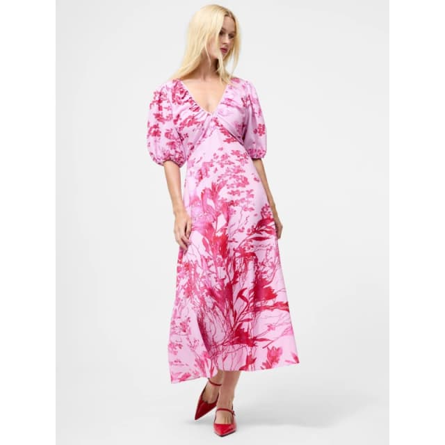 French Connection Womens Isla Maxi Dress Pink female 8 (XS)