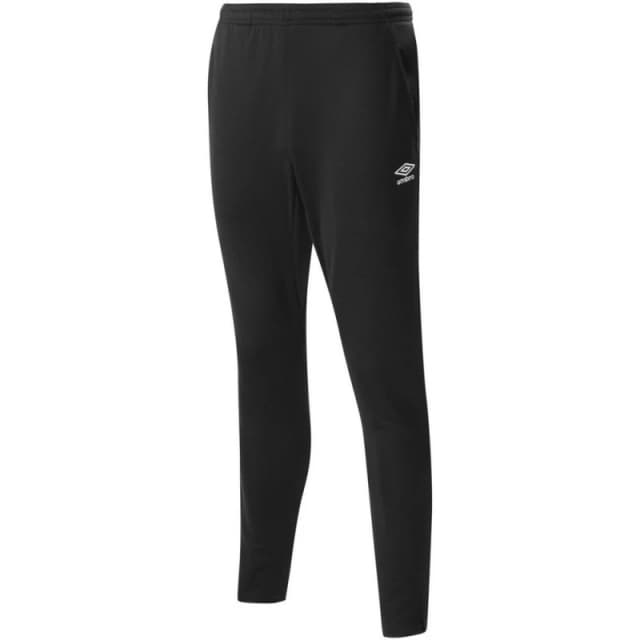 Umbro Woven Tapered Jogging Bottoms in Black Size: 11-12 Years Black Unisex 11-12 Years