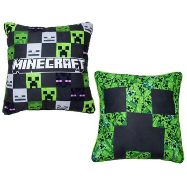 Minecraft Cubed Square Filled Cushion