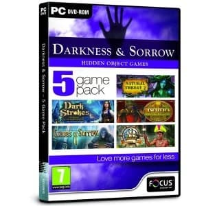 Focus Multimedia Darkness and Sorrow 5 Game Pack Hidden Object Game for PC (DVD-ROM)