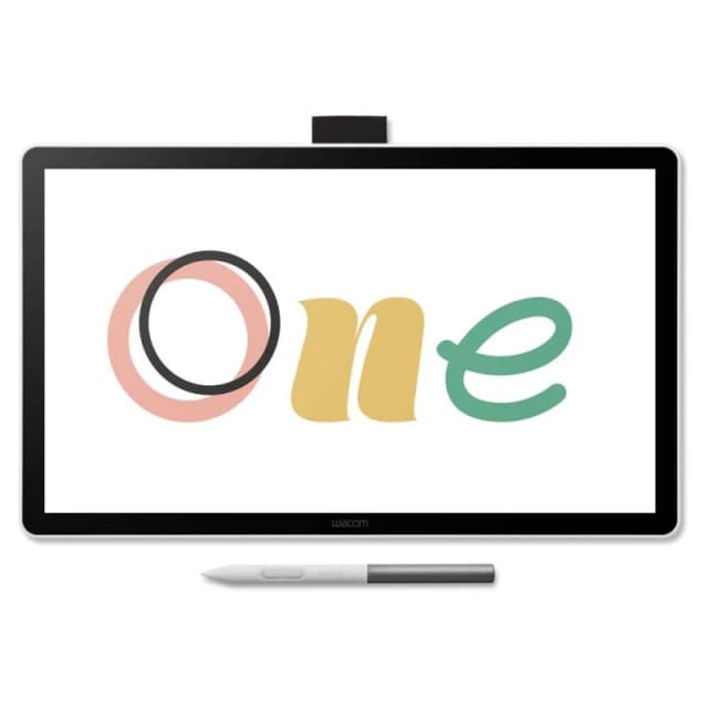 Wacom One 14 graphic tablet Black. White 2540 lpi 309 x 174mm USB