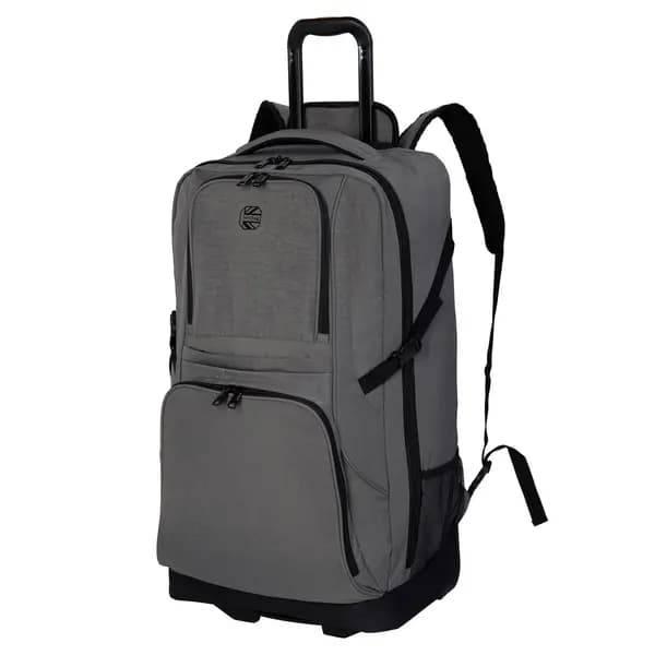 Britbag Nauru Soft Shell Trolley Backpack Charcoal