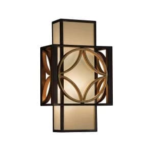 1 Light Indoor Wall Light Gold, Bronze