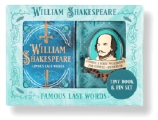 William Shakespeare Tiny Book and Pin Set Multiple-component retail product