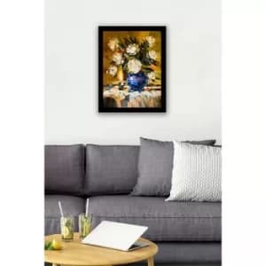 SC0260 Multicolor Decorative Framed MDF Painting