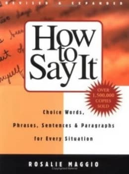 How to Say It by Maggio Book